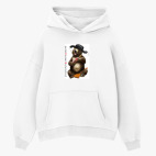 Толстовка худи оверсайз