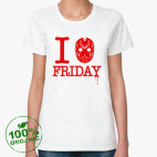 Женская футболка органик