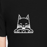 Прикольный кот. Бэтмен. Batman.
