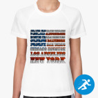 Женская спортивная футболка