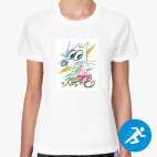 Женская спортивная футболка