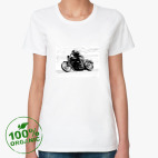 Женская футболка органик