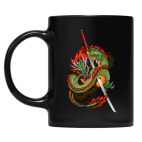 Кружка цветная UV-DTF