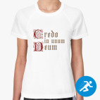 Женская спортивная футболка