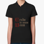 Женская рубашка поло