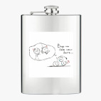 Фляжка стальная