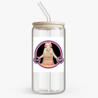 Банка с бамбуковой крышкой