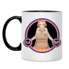 Кружка двухцветная