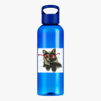 Прозрачная спортивная бутылка