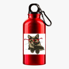 Металлическая бутылка 400 мл UV-DTF