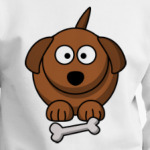 Собачка с косточкой