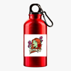 Металлическая бутылка 400 мл UV-DTF