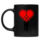 Кружка цветная UV-DTF