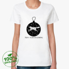 Женская футболка органик