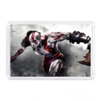Магнит 7,5 x 5,1 см God of War Kratos