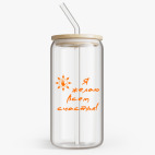 Банка с бамбуковой крышкой