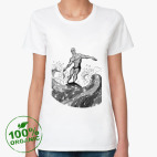 Женская футболка органик