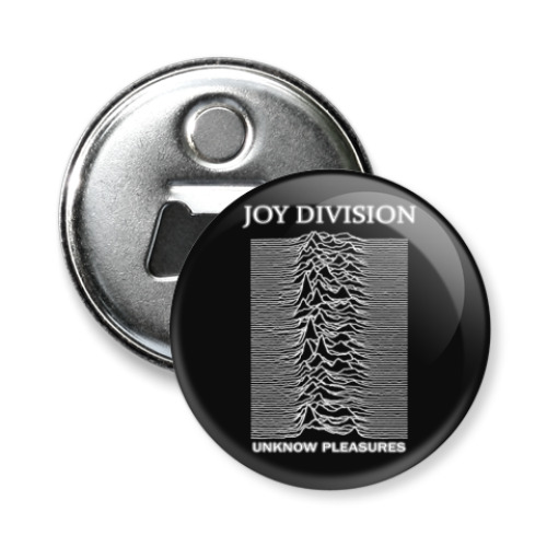 Магнит-открывашка с принтом Joy Division