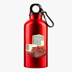 Металлическая бутылка 400 мл UV-DTF