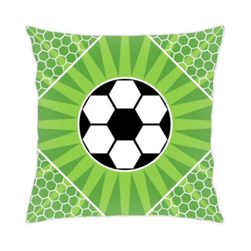 Подушка с принтом Футбол