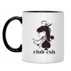 Кружка двухцветная