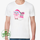 Мужская футболка органик