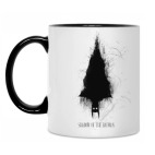 Кружка двухцветная