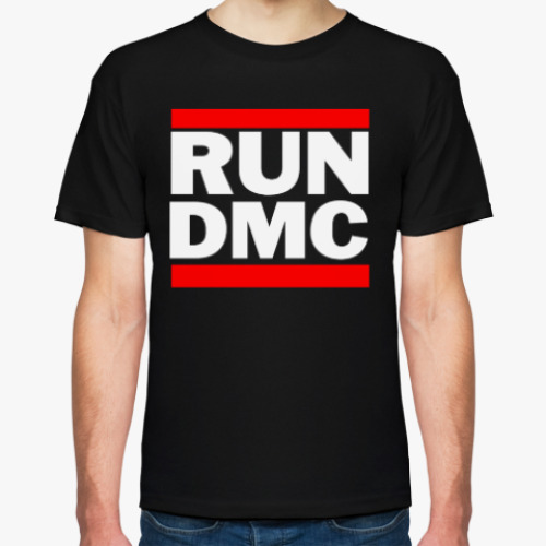 Футболка с принтом RUN DMC