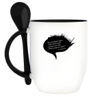 Кружка с ложкой