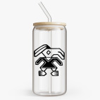 Банка с бамбуковой крышкой