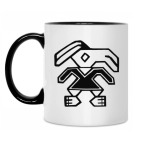 Кружка двухцветная