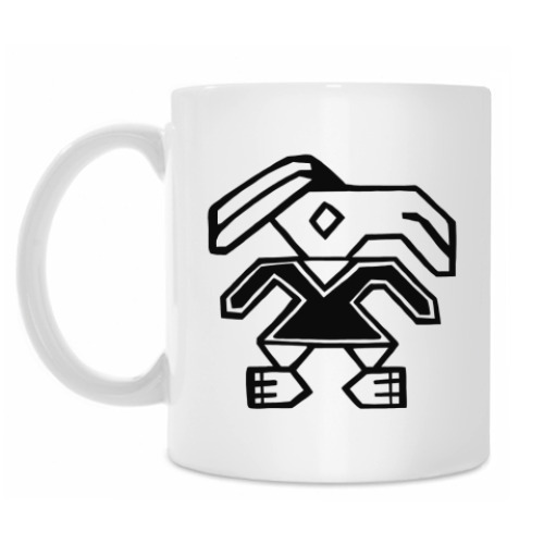 Кружка с принтом 'Заяц'