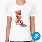 Женская спортивная футболка