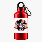 Металлическая бутылка 400 мл UV-DTF