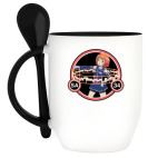 Кружка с ложкой