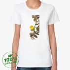 Женская футболка органик