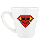 Кружка латте (360 мл) Skull Superman