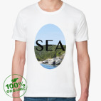 Мужская футболка органик