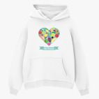 Толстовка худи оверсайз