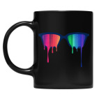 Кружка цветная UV-DTF