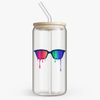 Банка с бамбуковой крышкой