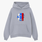 Толстовка худи оверсайз