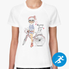 Женская спортивная футболка