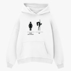 Толстовка худи оверсайз