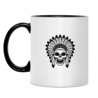 Кружка двухцветная