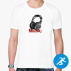 Мужская спортивная футболка