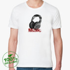 Мужская футболка органик