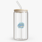 Банка с бамбуковой крышкой