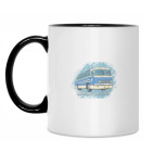 Кружка двухцветная