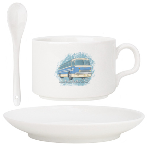 Кофейный набор с принтом IKARUS 55